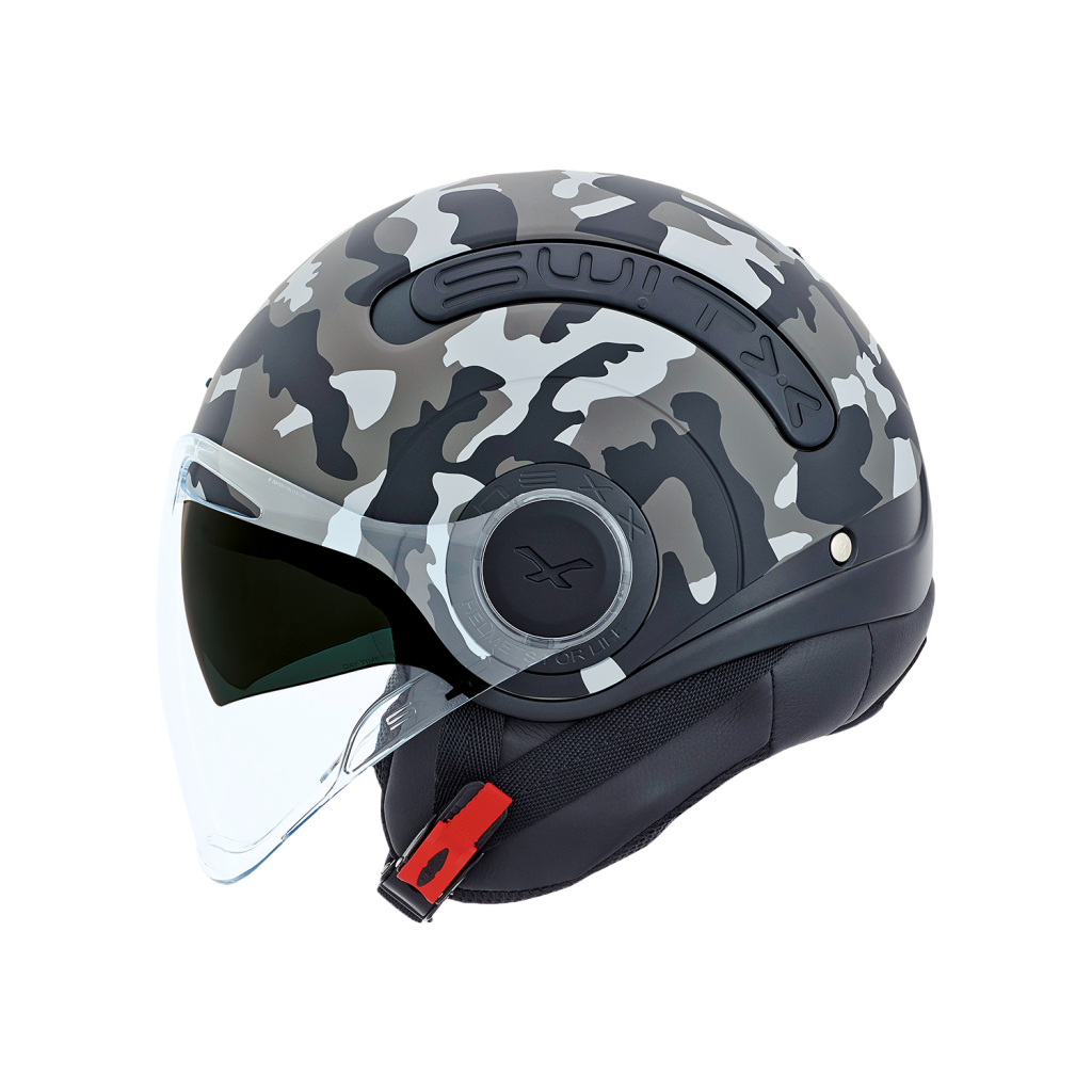 SX.10 CAMO MAT GRI KASK