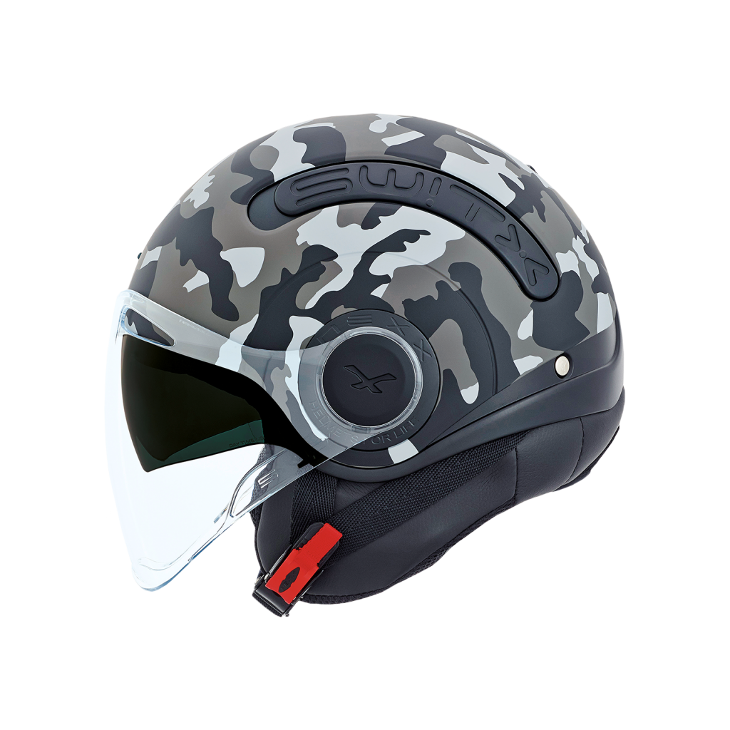 SX.10 CAMO MAT GRI KASK