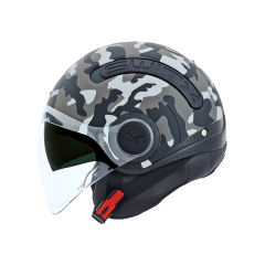 SX.10 CAMO MAT GRI KASK